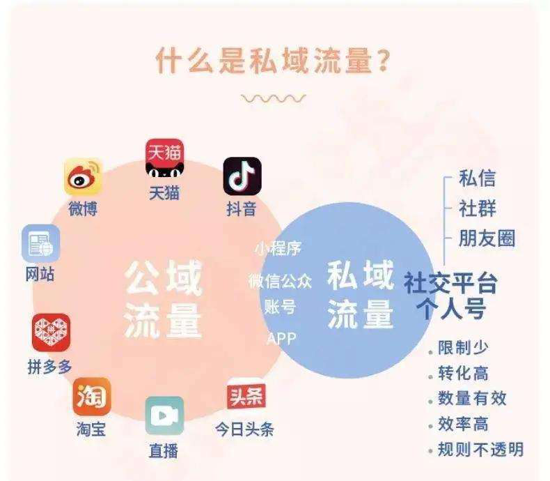 什么是私域流量？什么又是公域流量？